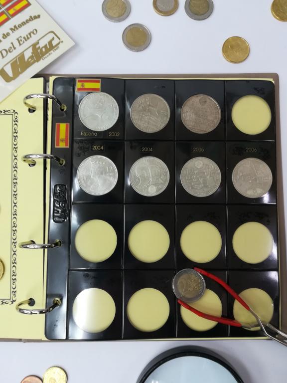 Hoja para monedas 16 Espacios (Especial Monedas de Plata)