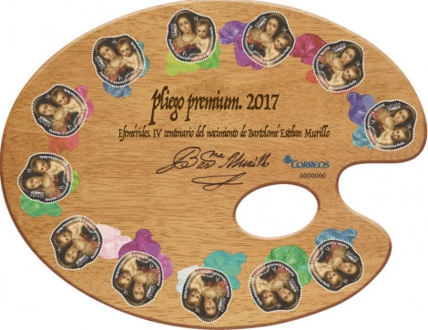 R127 41X41 Sello Pintura Murillo 2017
Efemérides 2020. Farmacia y primer vuelo aéreo de correos