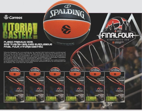 R132 37x66 Sello Baloncesto Vitoria 2019