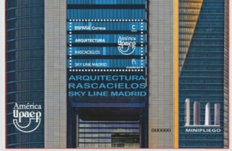 R64 120x78 H.B. Exfilna 85/88. H.B. Grecia.
América UPAEP 2020. RASCACIELOS SKY LINE. MADRID