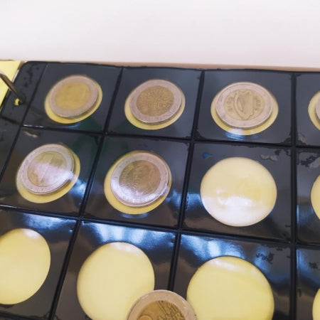 Hojas para Monedas de euros. Hojas para Monedas de 2 euros