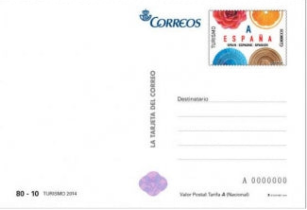 R60B 160X105 TARJETA POSTAL GRANDE (TARIFAS A Y B)