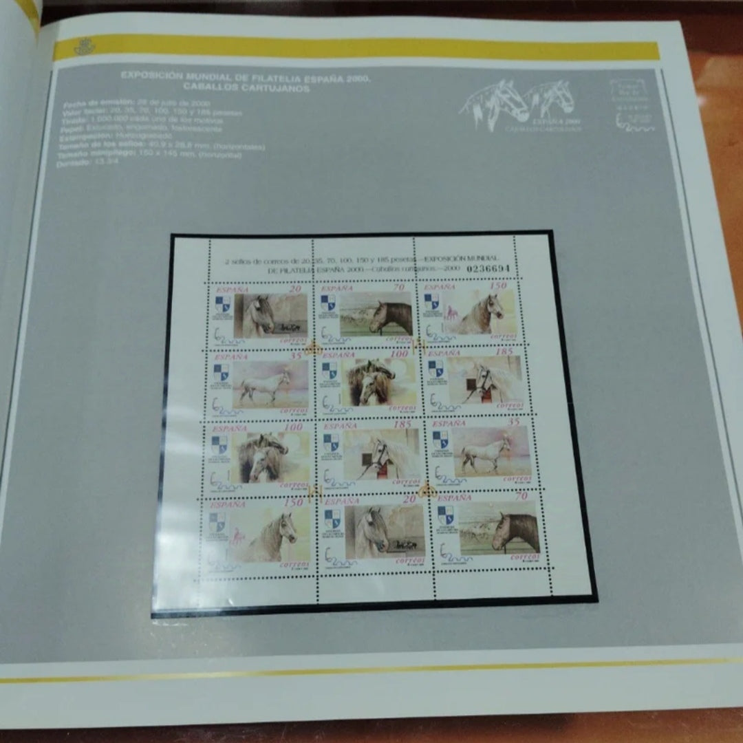Libro de Sellos de Correos 2000