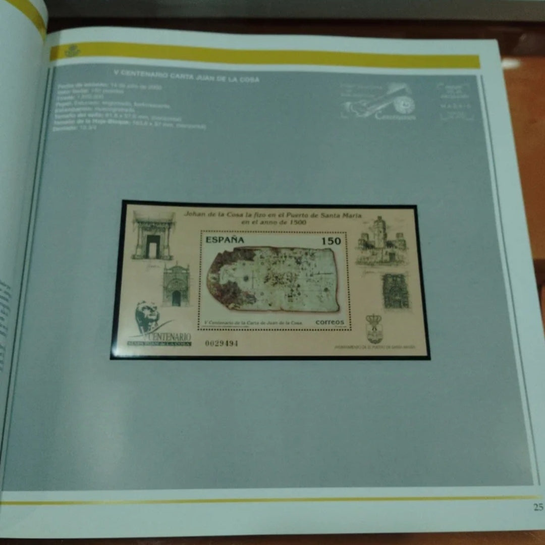 Libro de Sellos de Correos 2000