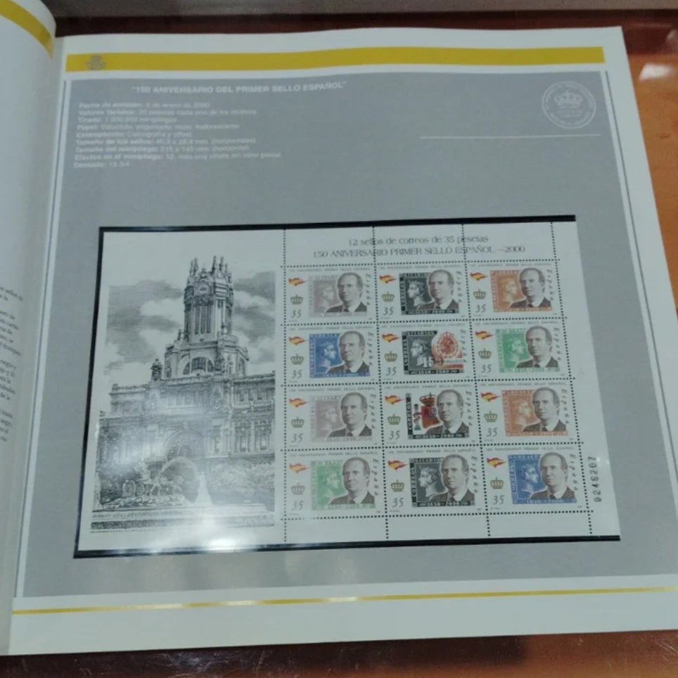 Libro de Sellos de Correos 2000