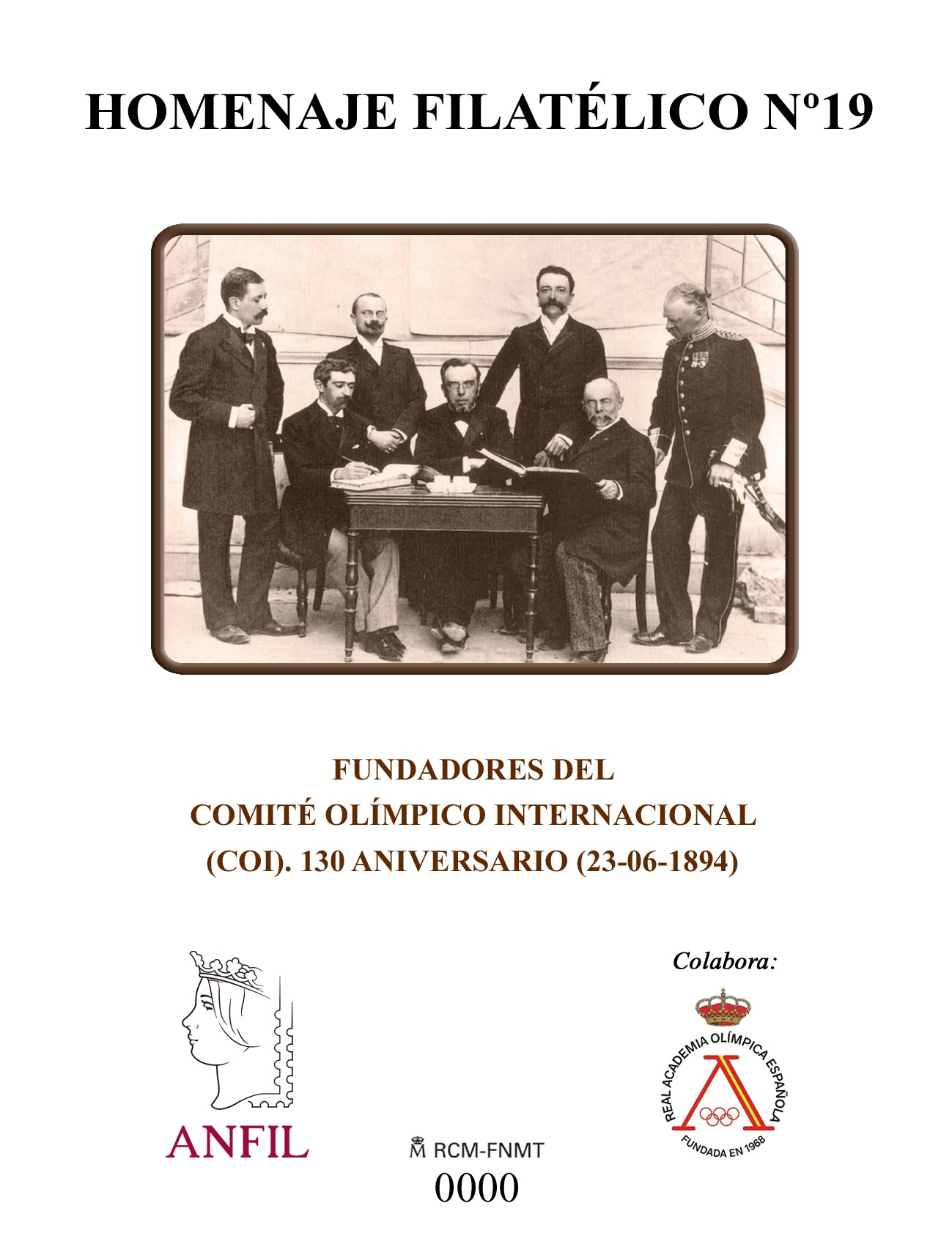 R103 110X144 HOMENAJES FILATELICOS 2005/2024