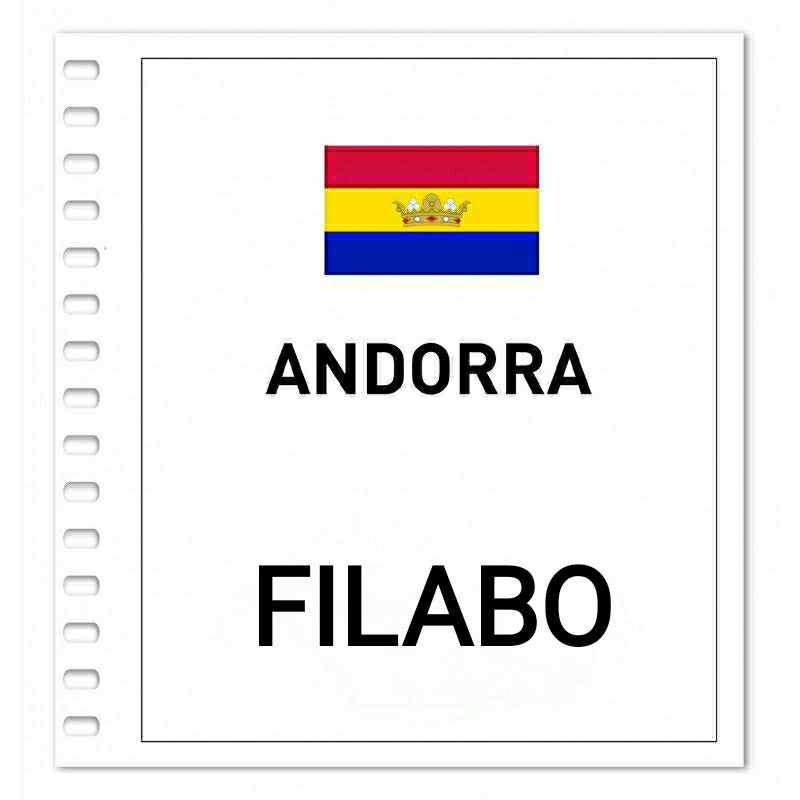 Suplemento de Sellos Filabo. Andorra 2025