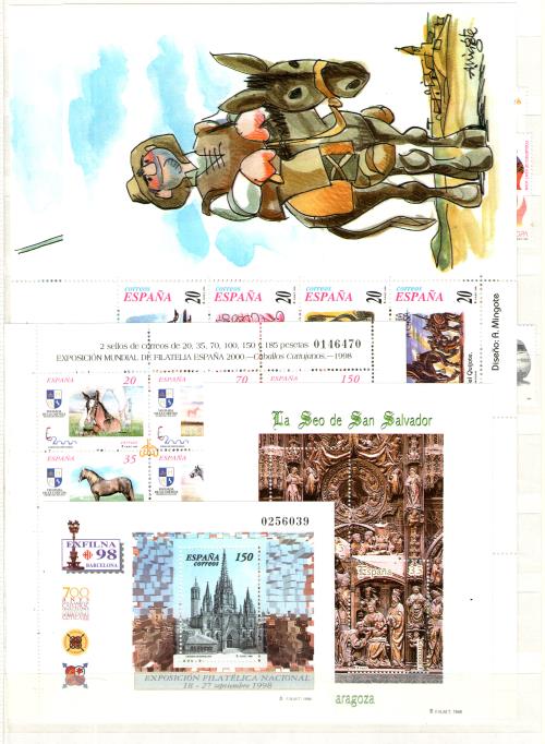 Sellos de España 1998