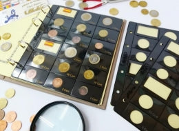 Hojas para Monedas de Euros