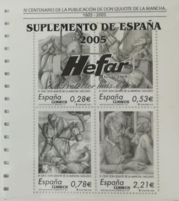 Suplemento de Sellos Hefar. España 2005