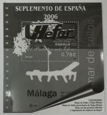 Suplemento de Sellos Hefar. España 2006