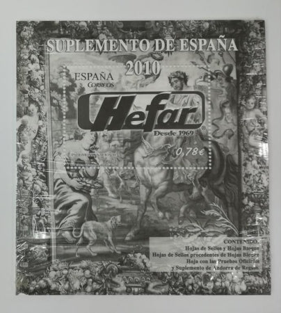 Suplemento de Sellos Hefar. España 2010