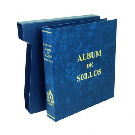 Álbum de sellos Olegario Globo Azul
