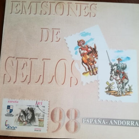 Libro de Sellos de Correos 1998