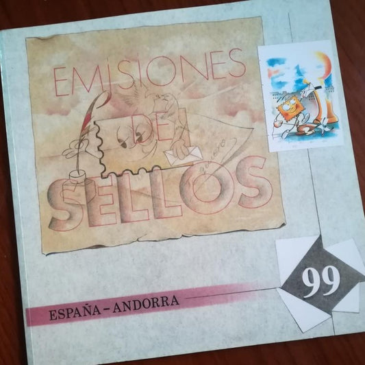 Libro de Sellos de Correos 1999