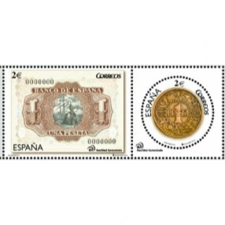 R114 Diptico de la peseta. Moneda Española