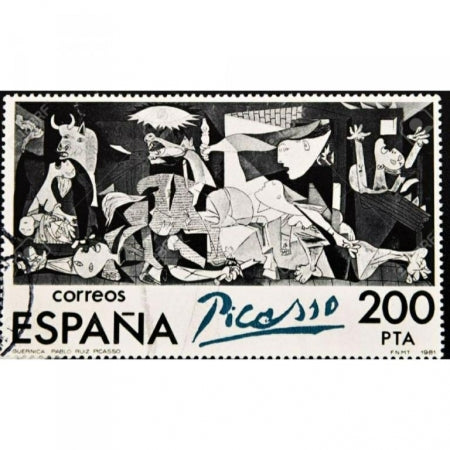 R51 82X50 GUERNICA Sello. 

Sello procedente de la hoja bloque.