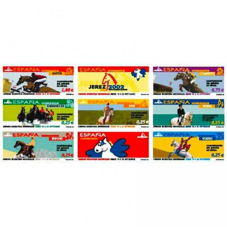 R67B 225X115 Caballos Jerez 2002. S.E.P. EXTRA LARGO.