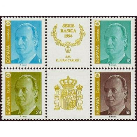 R74 65X51 BASICA 4 VALORES CON BANDELETA 1993