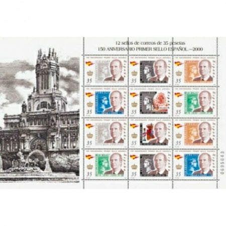 R86 220X144 M.P. 150 ANIVERSARIO DEL SELLO ESPAÑOL