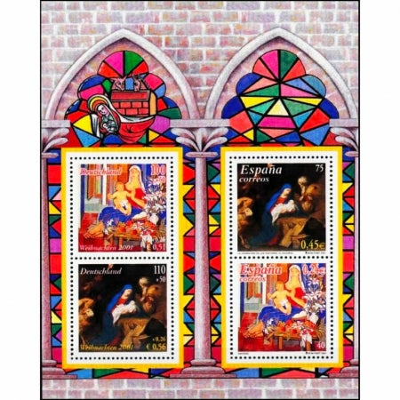 R88 105X133 H.B. Navidad 2001 Alemania