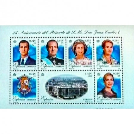 R90 125x80 H.B. XXV Anivº D. Juan Carlos I