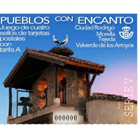 R124 83X 65 Pueblos con Encanto. 
El filoestuche es para el formato de sello cortado cerrado