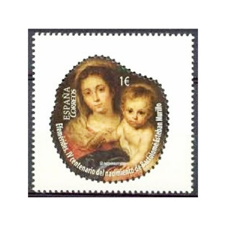 R127 41X41 Sello Pintura Murillo 2017
Efemérides 2020. Farmacia y primer vuelo aéreo de correos