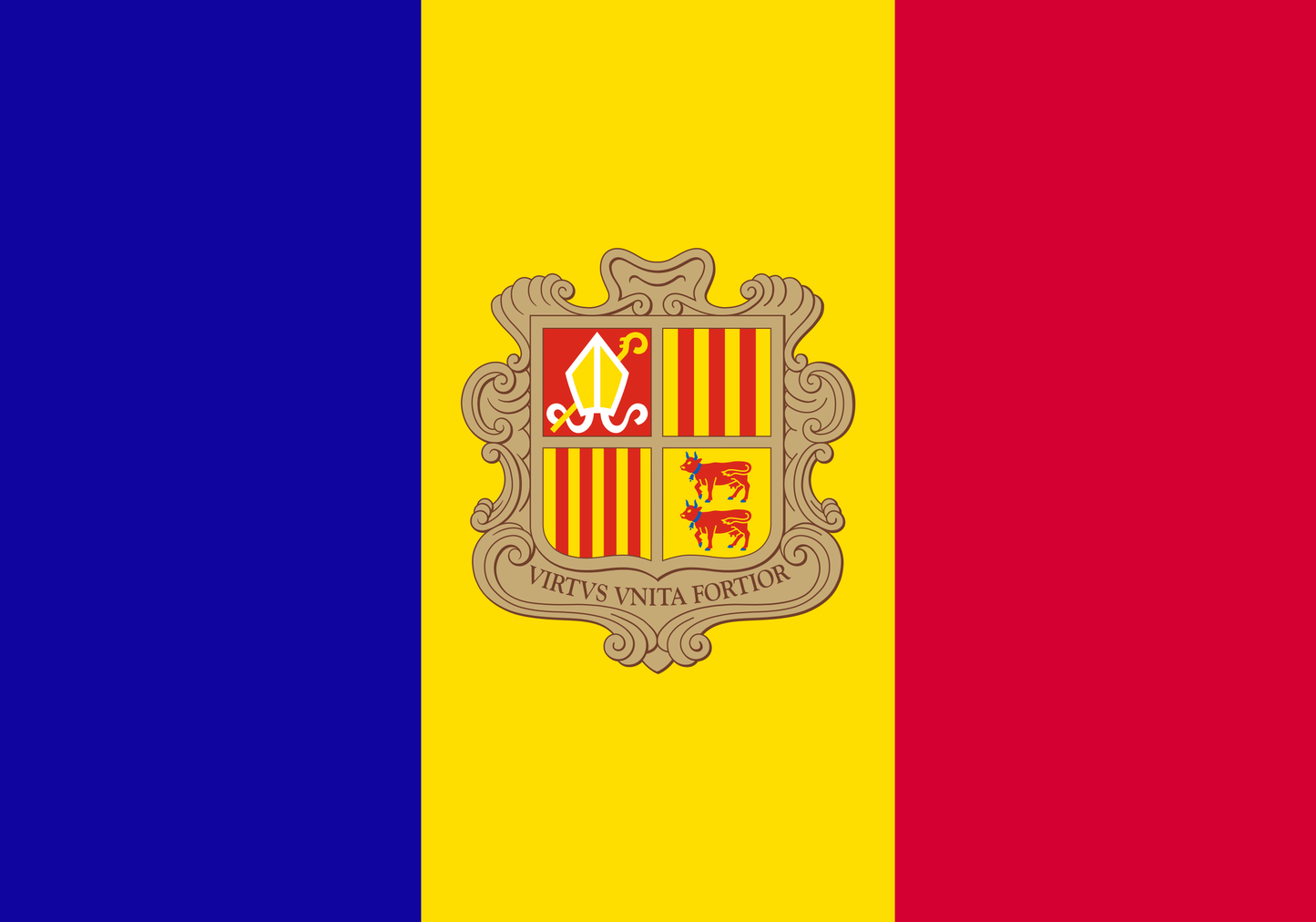 Sellos de Andorra años completos