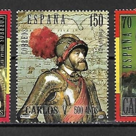 R10 41X50 SELLO DE H.B. V.CENTENARIO CARLOS V