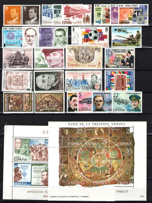 Sellos de España 1980