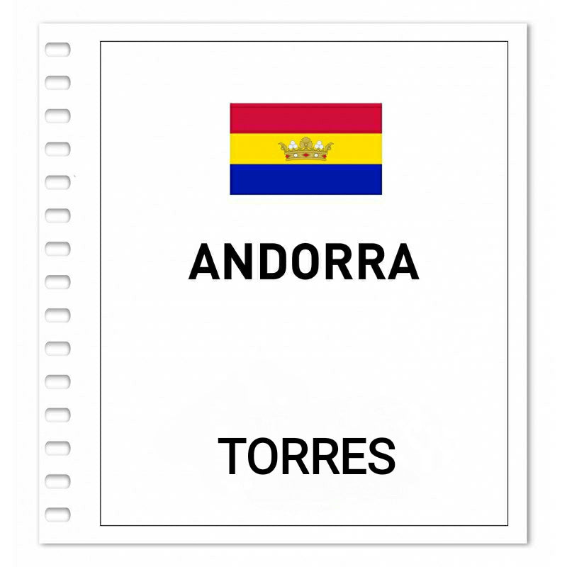 Suplemento de Sellos Torres. Andorra 2025
