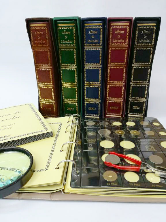 Album para monedas Juan Carlos I