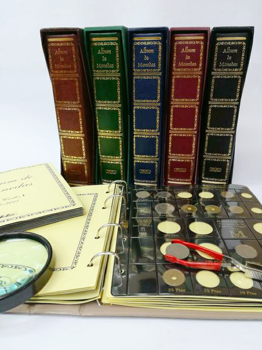 Album para monedas Juan Carlos I
