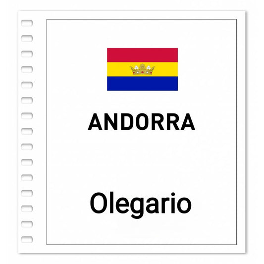 Suplemento de Sellos Olegario. Andorra 2025