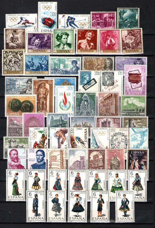 Sellos de España 1968