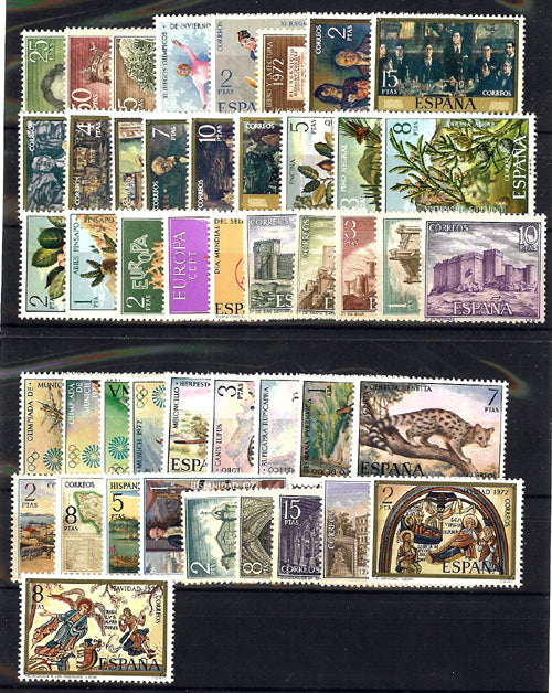 Sellos de España 1972