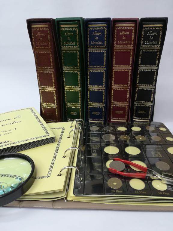 Album para monedas Juan Carlos I