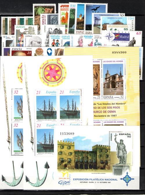 Sellos de España 1997