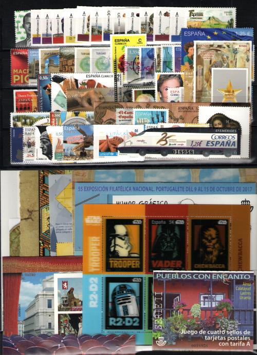 Sellos de España 2017