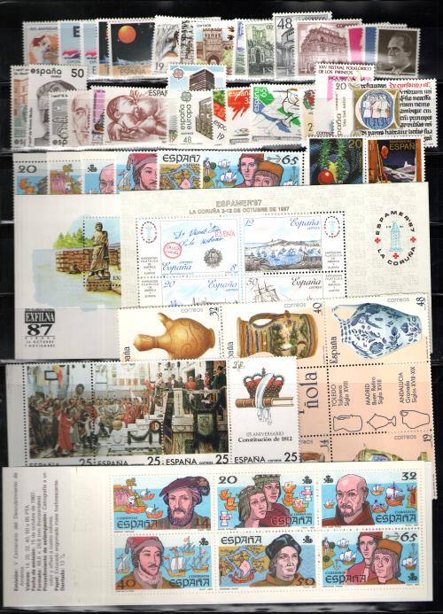 Sellos de España 1987