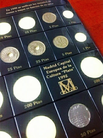 Album para monedas Juan Carlos I