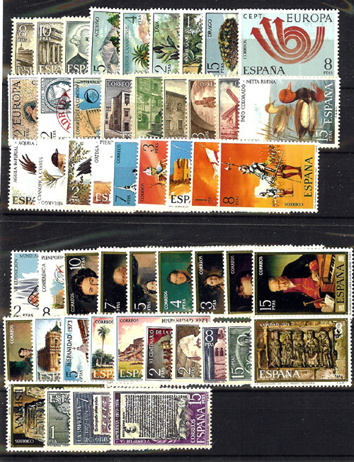 Sellos de España 1973