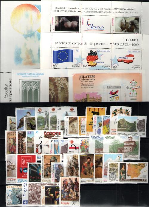 Sellos de España 1999